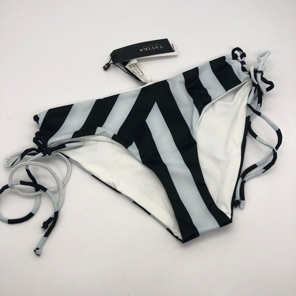 New Tavik Black & White Swim Bottoms - Size S
